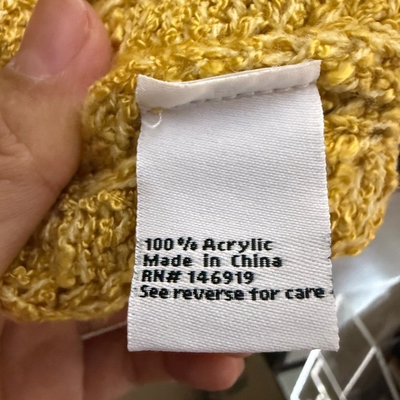 Nine West Yellow Cardigan Sweater - Picture 7 of 11